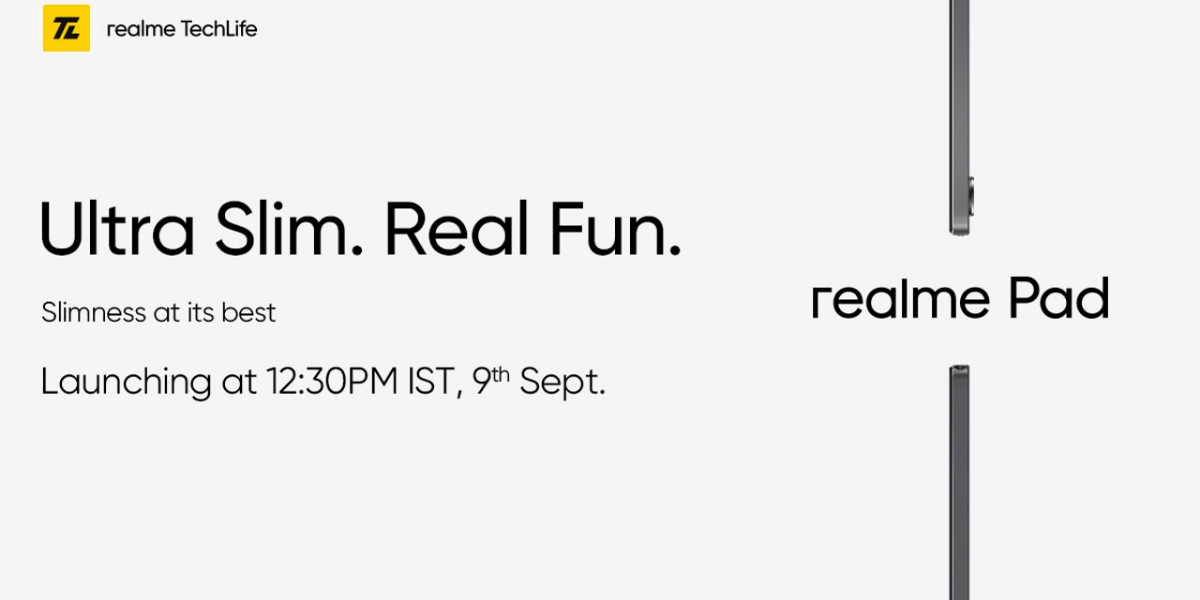 Realme Pad Teased To Feature A Powerful MediaTek SoC Ahead of Launch