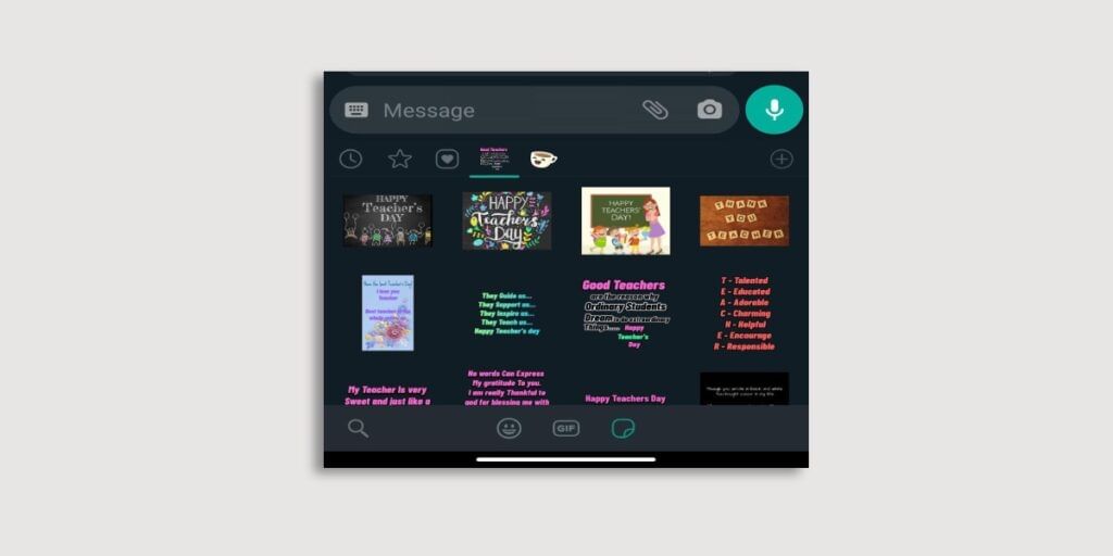 Teacher's Day WhatsApp Stickers