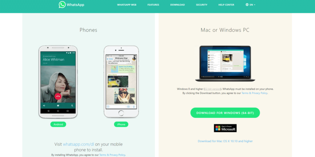 WhatsApp Windows Download