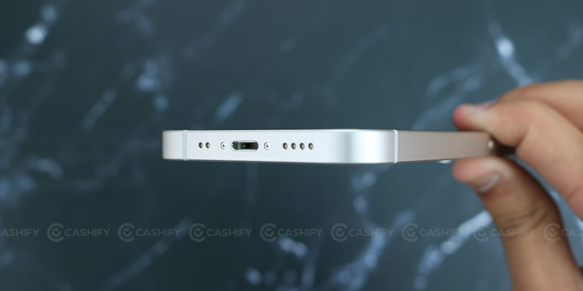 iPhone 13 Mini bottom side