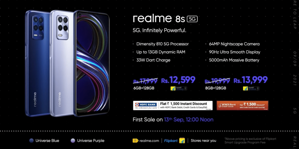 Realme 8s 5G Price in India