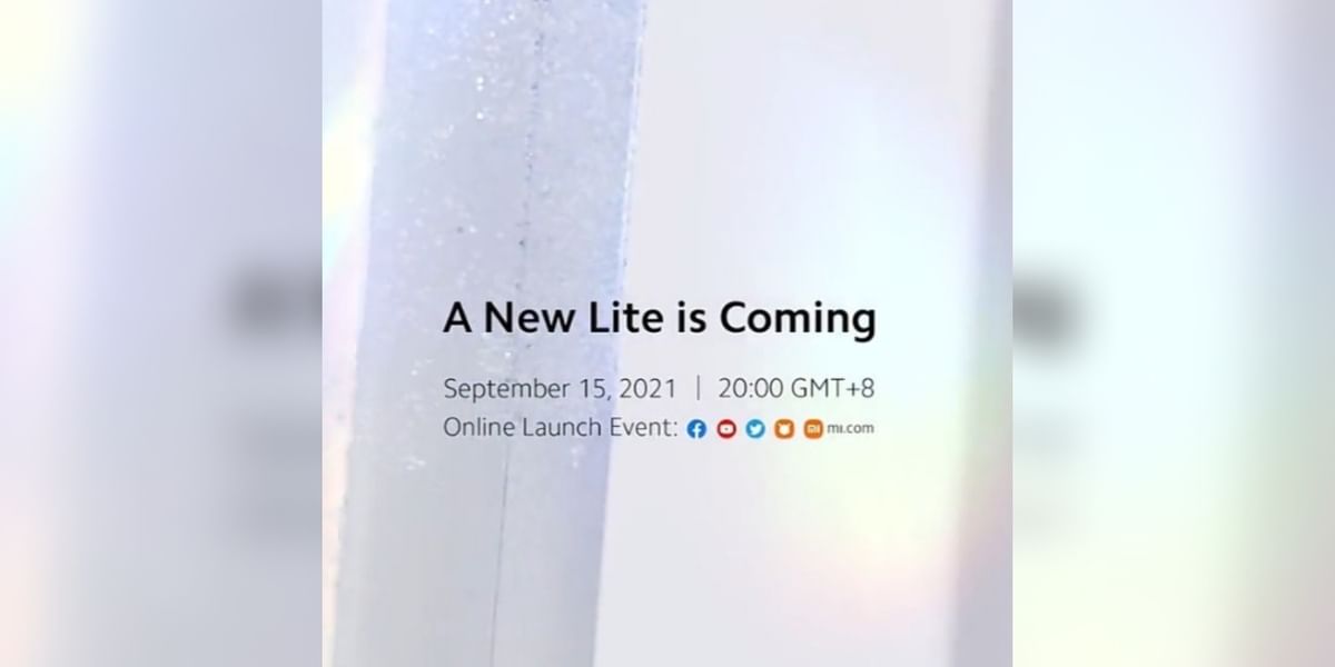 Xiaomi 11 Lite 5G NE Global Launch Set For September 15, 2021