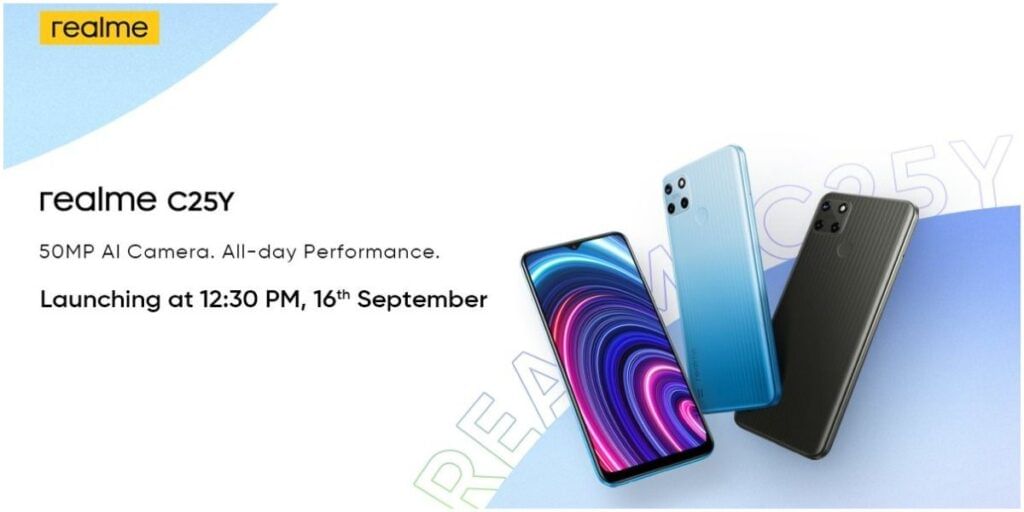 realme c25y poster