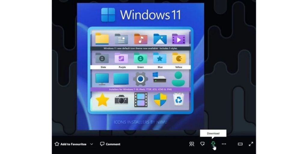 niivu's Windows 11 for windows 10 theme