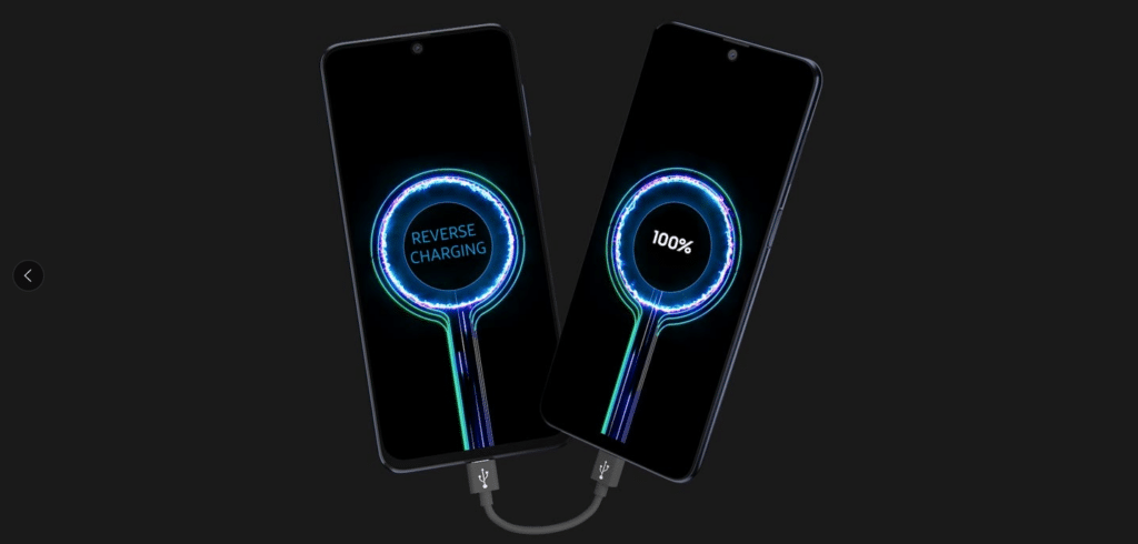Samsung Galaxy M51 Reverse Charging Support