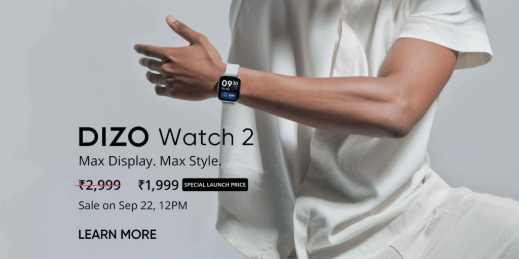 DIZO Watch 2 Specs and Price