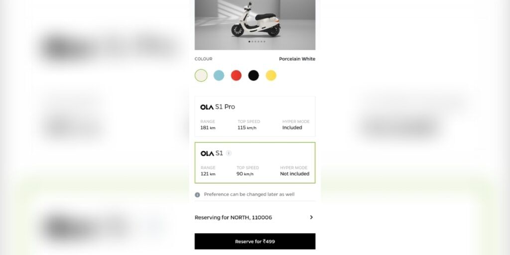 ola scooter buy