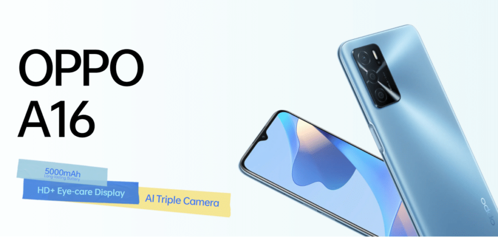 OPPO A16 Specs