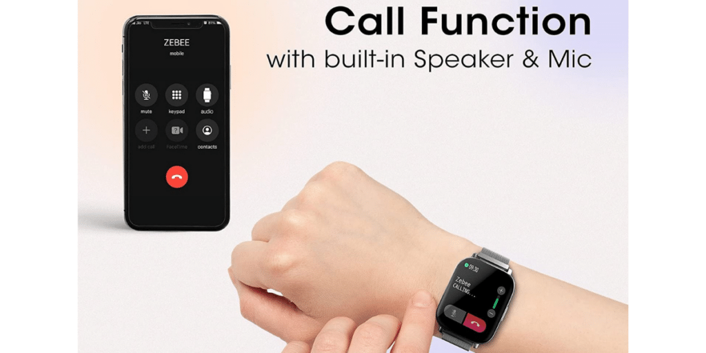 Zebronics ZEB-FIT7220CH Smartwatch