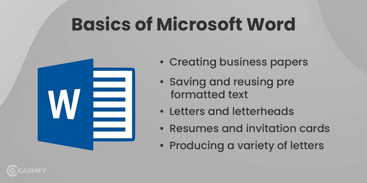 Basics of Microsoft Word