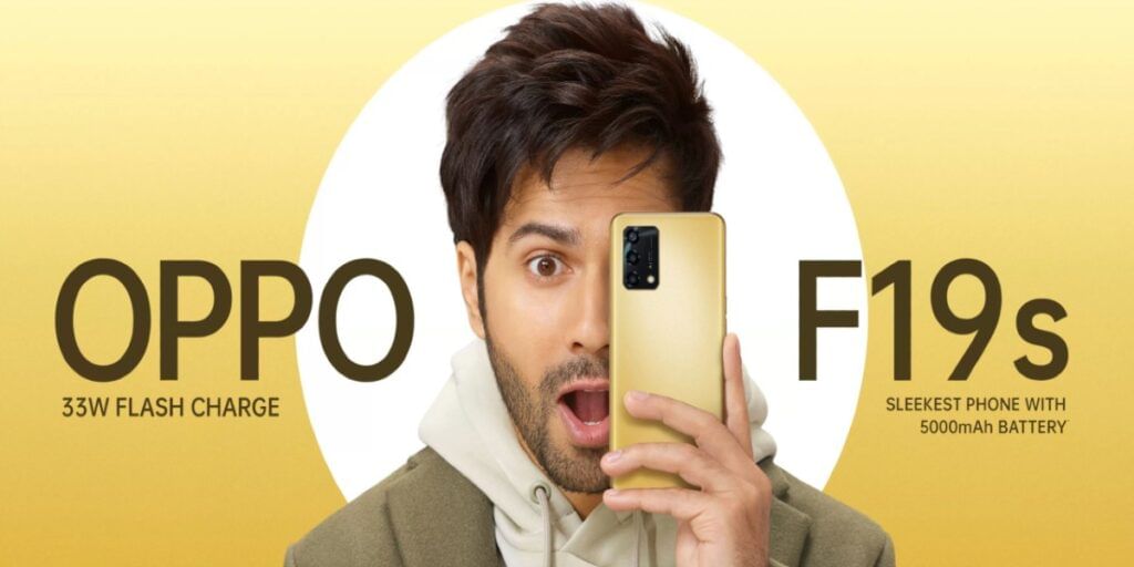 Oppo F19s Flipkart Poster