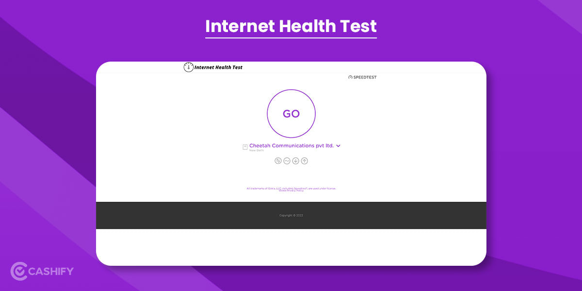Internet Health Test