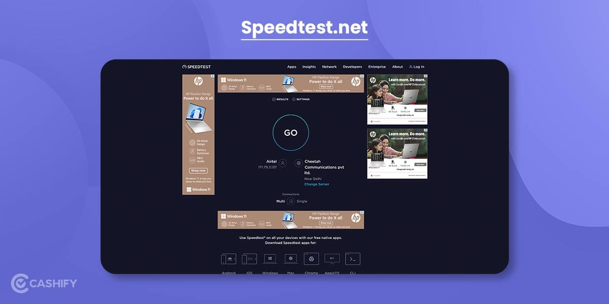 Best Wi-Fi Internet Speed Test: Speedtest.net