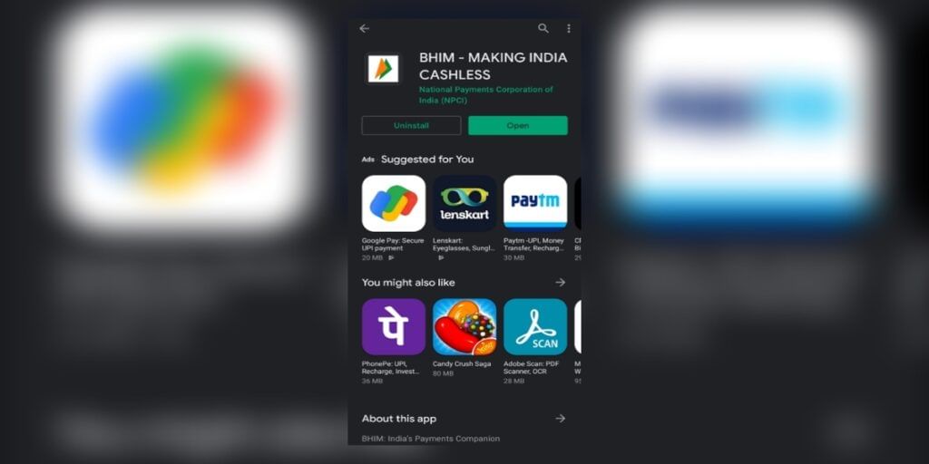 BHIM UPI Payments App