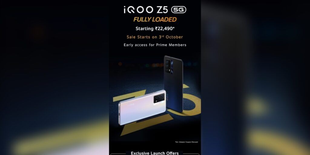 iQOO Z5 5G Price in India and Sale Date