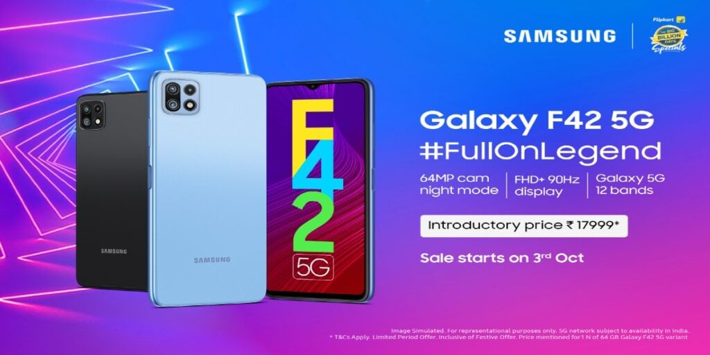 Samsung Galaxy F42 5G