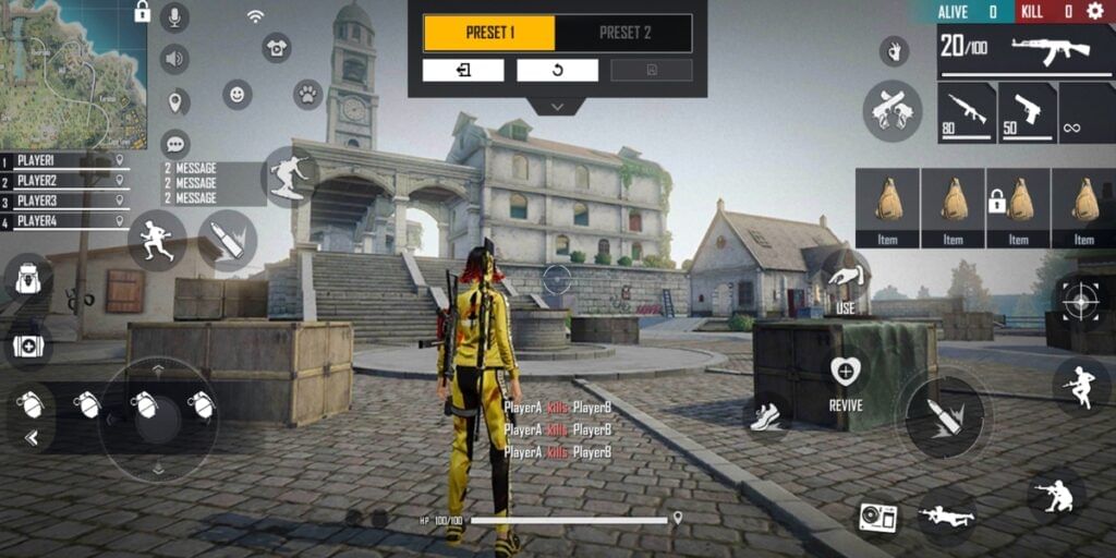 Free Fire MAX HUD Settings