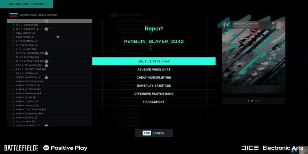 Battlefield 2042 Rolls Out Zero Tolerance Policy Against Cheating