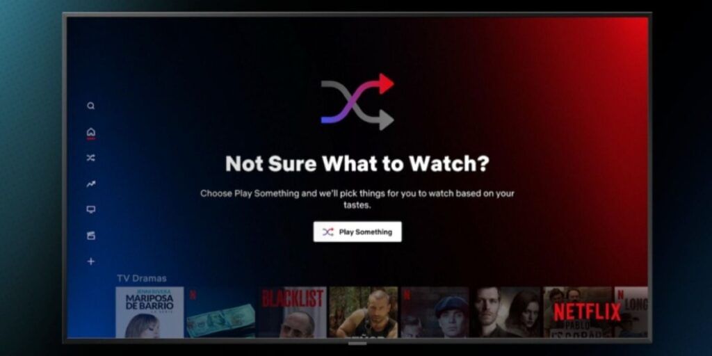 Netflix Play Shuffle Feature