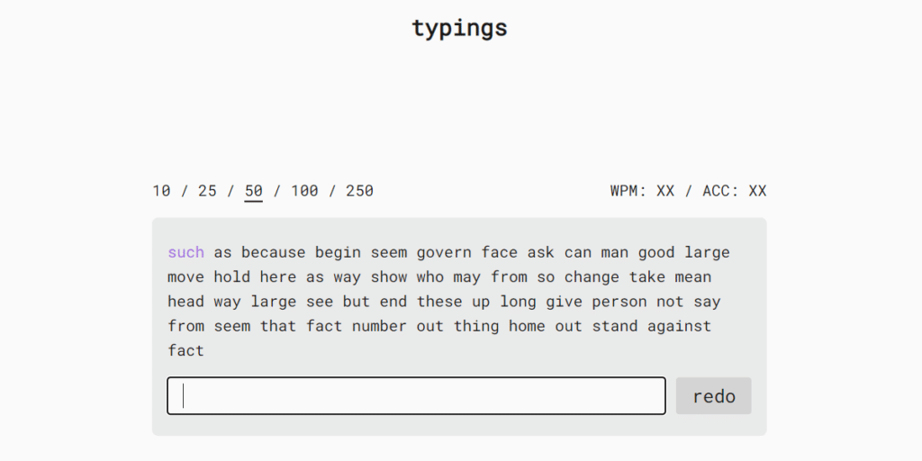 Typing Speed Test Websites