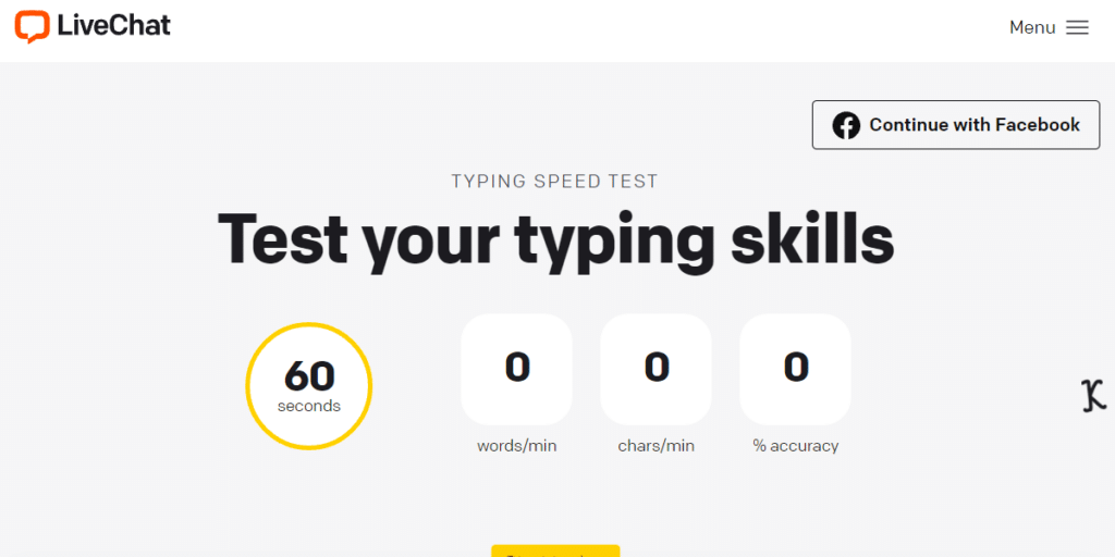 Typing Speed Test Websites
