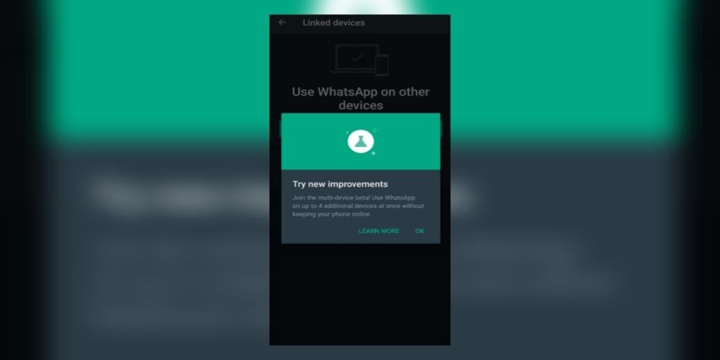 WhatsApp Multi Device Beta