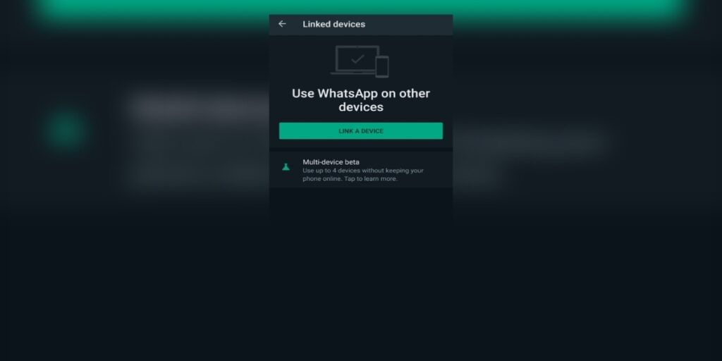 WhatsApp Multi Device Beta