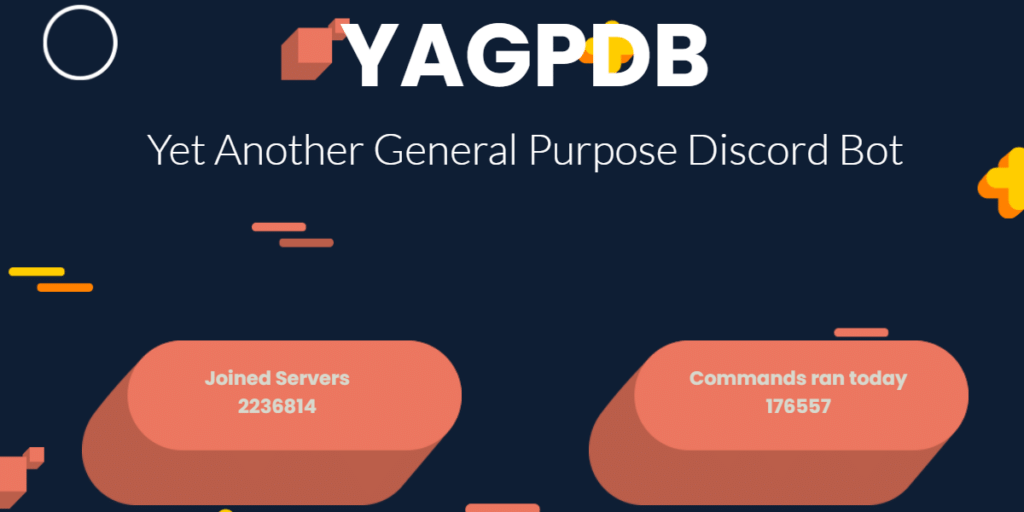 Yagpdb discord bot