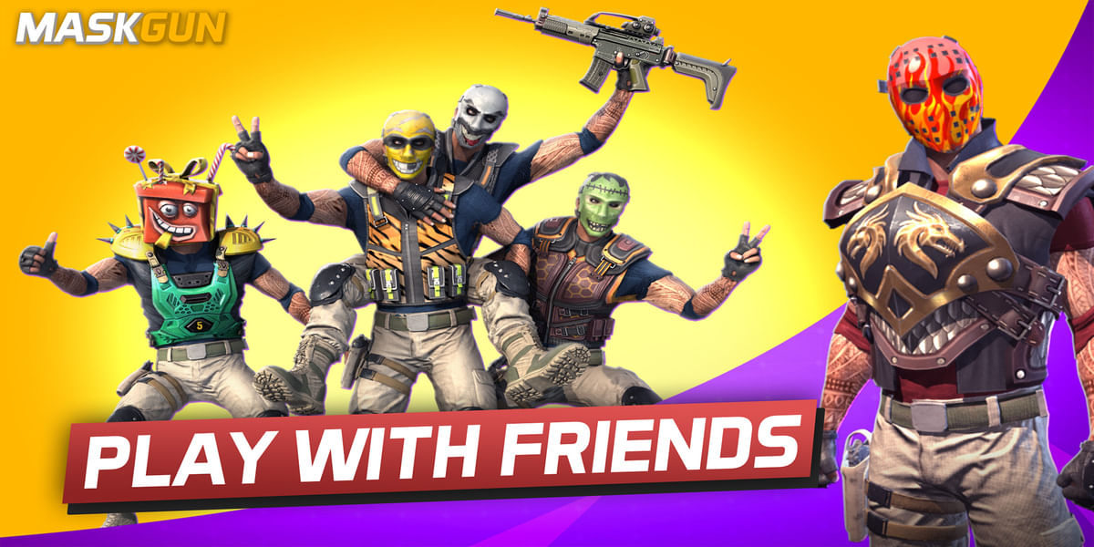 Made-in-India Mobile Multiplayer Shooter MaskGun Crosses 50 Million Players