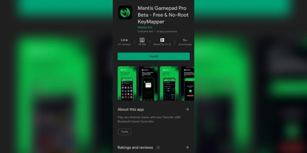 Mantis Gamepad Pro Beta