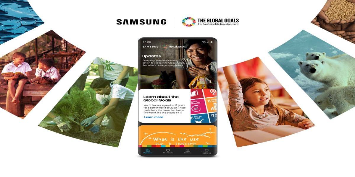 Samsung Updates Global Goals App In Business With United Nations Development Program
