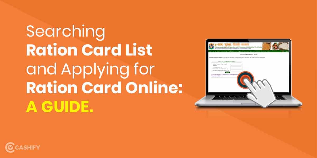 How to Search and Apply for Ration Card Online: A Guide with Links