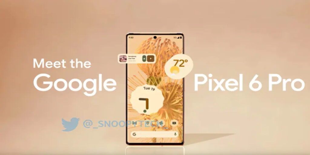 Pixel 6 Advertisement Snapshot