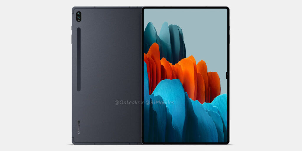 Samsung Galaxy Tab S8 Ultra Renders