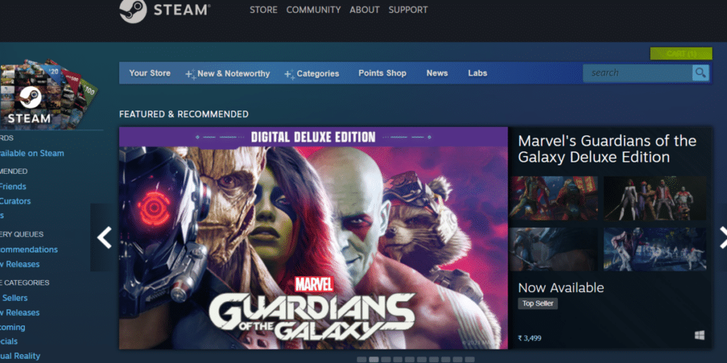 Steam Catalogue