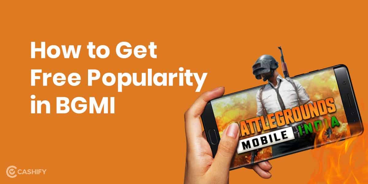 Here’s How to Get Free Popularity in BGMI