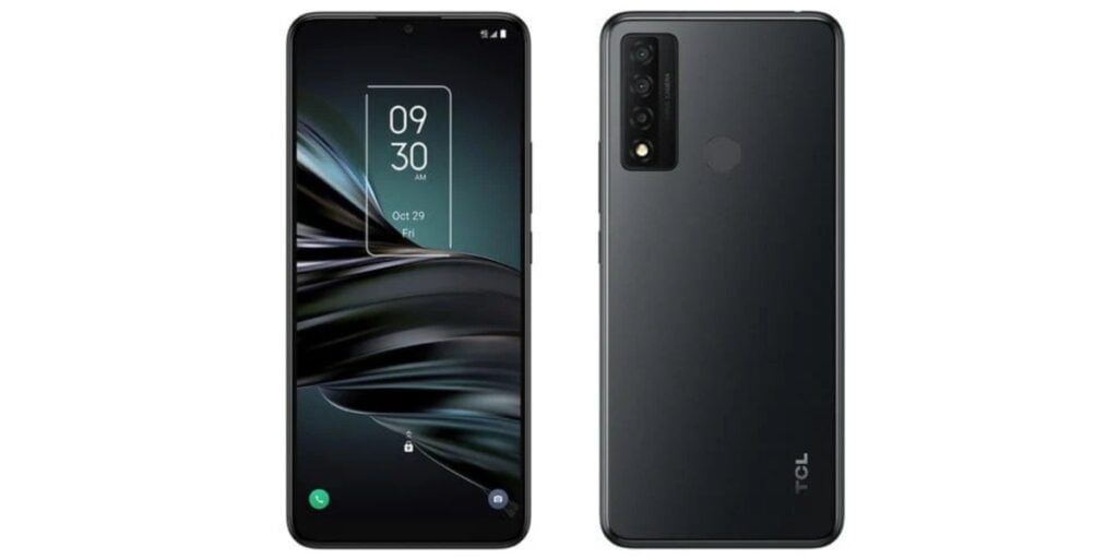 TCL X20 SE Front and Back