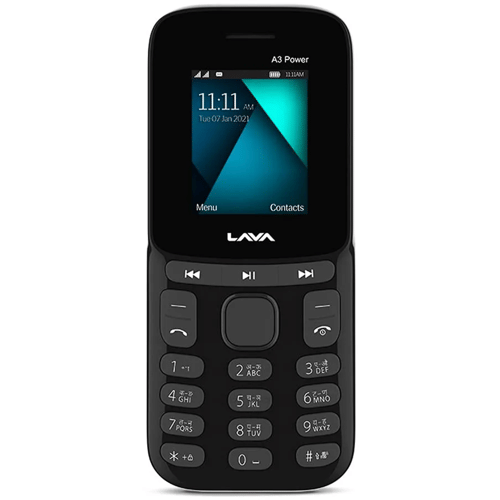 Lava A3 Power Front