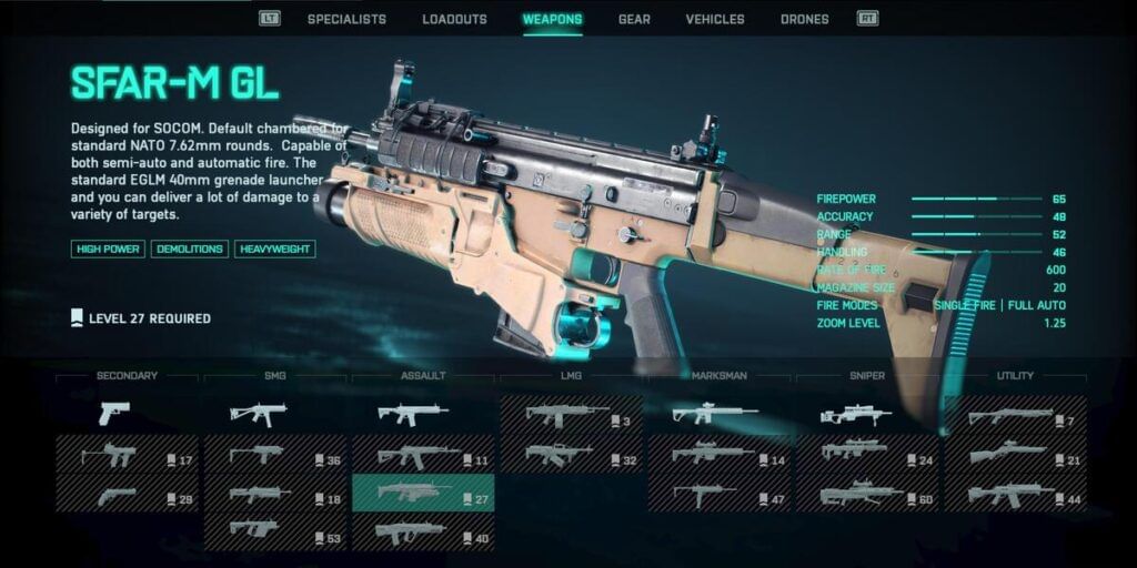 Battlefield 2042 Weapon Customisation