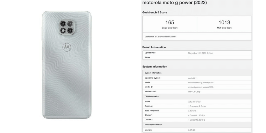 Motorola Moto G Power (2022)