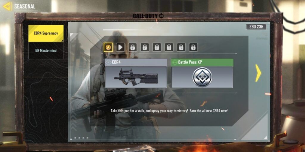 Call of Duty Mobile CBR4