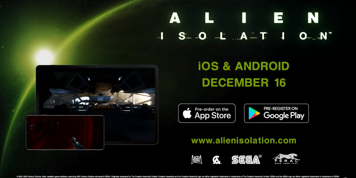 Attention Gamers! Alien: Isolation is Coming to Mobile VERY Soon!