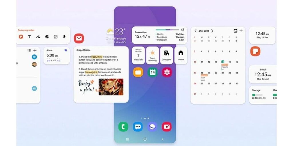 Samsung software