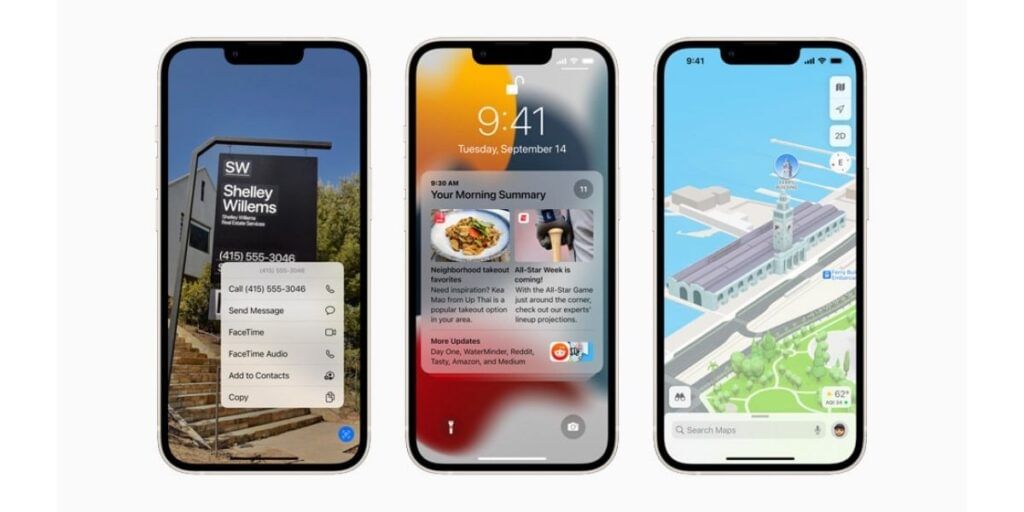 iPhone 13 software