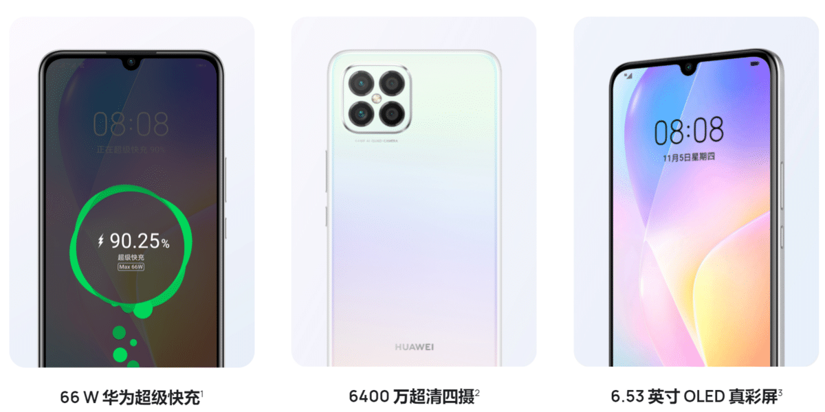 Huawei Nova 8 SE Specs