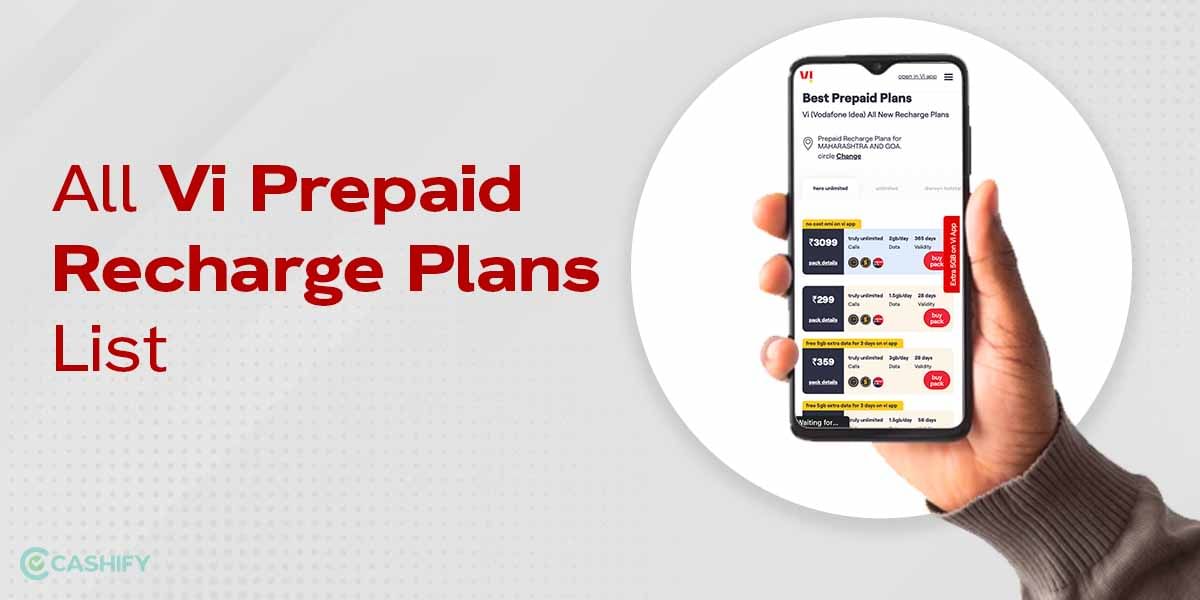 All Vi Recharge Plans For Prepaid List October 2025!