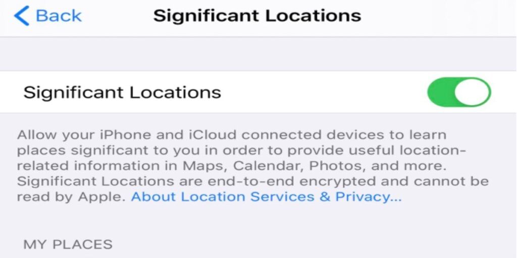 significant location