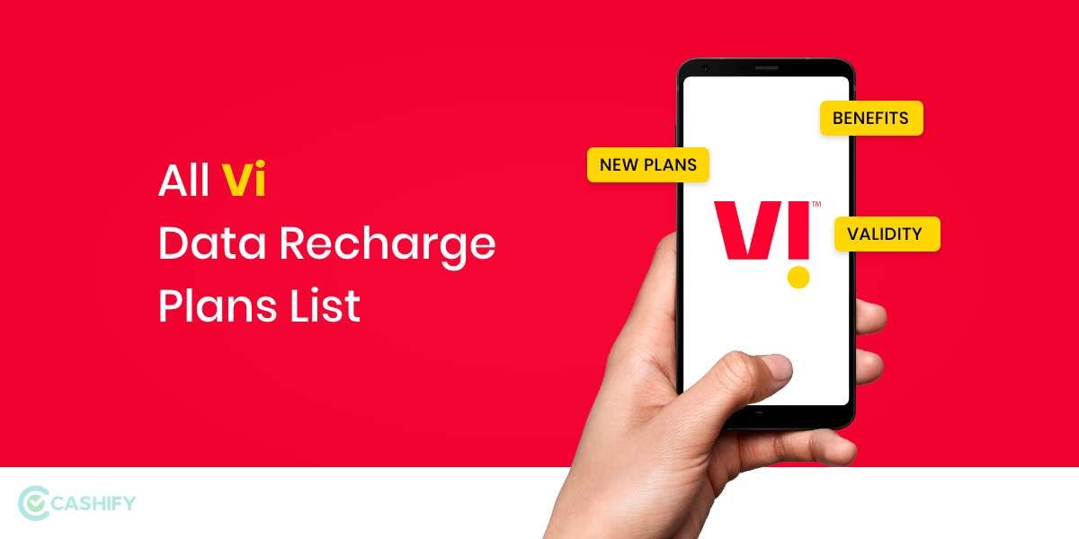 All Vi Data Plans List October 2025