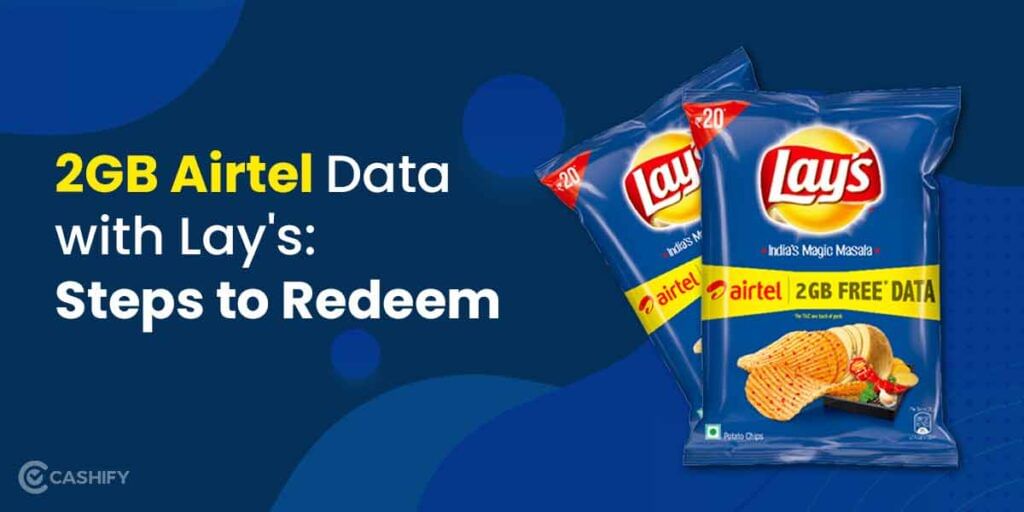 2GB Airtel Data with Lay's: Steps to Redeem