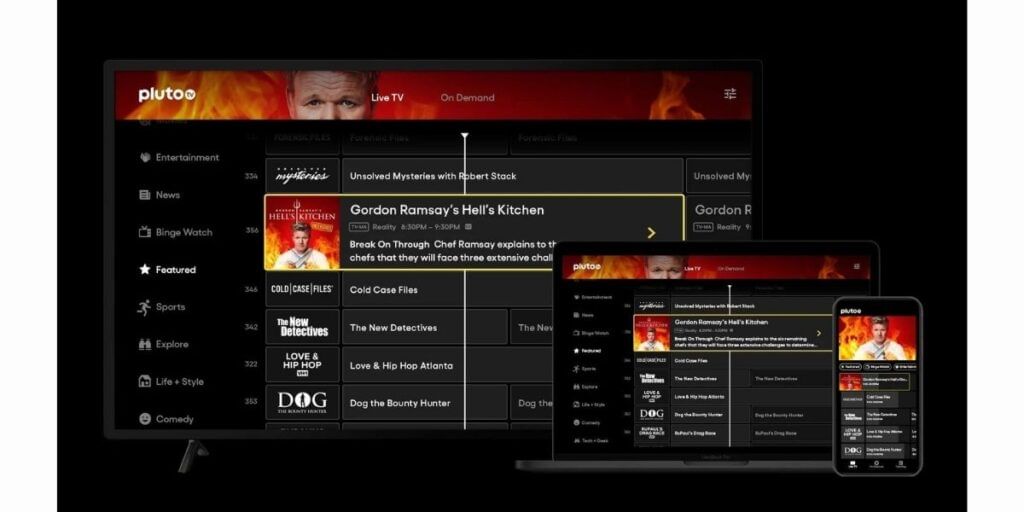 Pluto TV devices